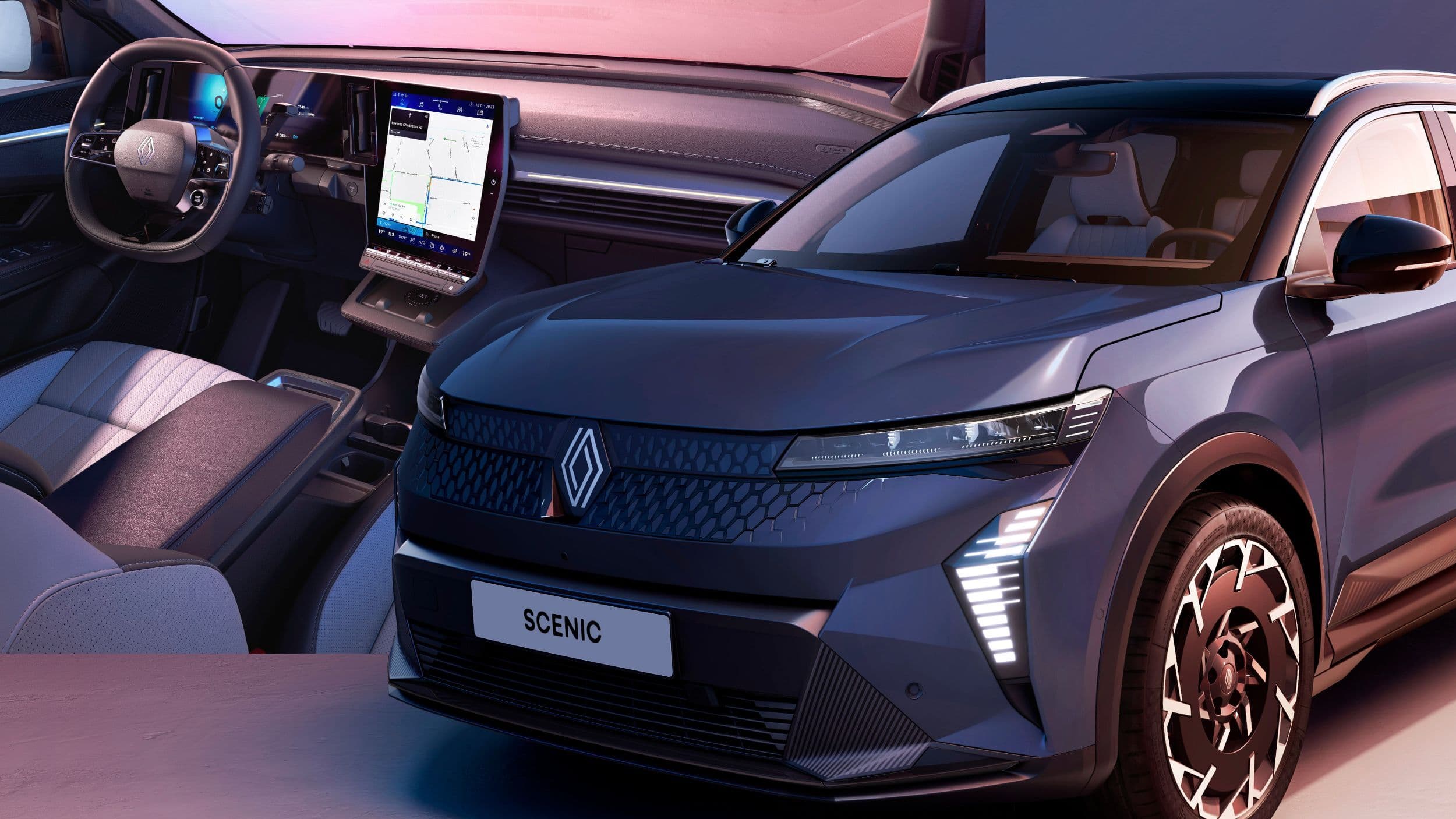 르노 세닉 E-Tech 업데이트, 642km 주행거리와 구글 제미니 적용