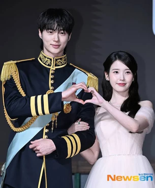 아이유 변우석 간식차 선물, 21세기 대군부인 인연과 나혼렙 촬영