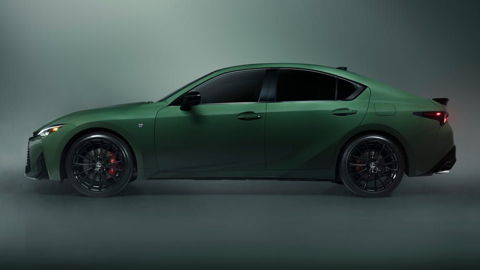 2027 Lexus IS Special Appearance Package: Envious Green 한정판의 의미