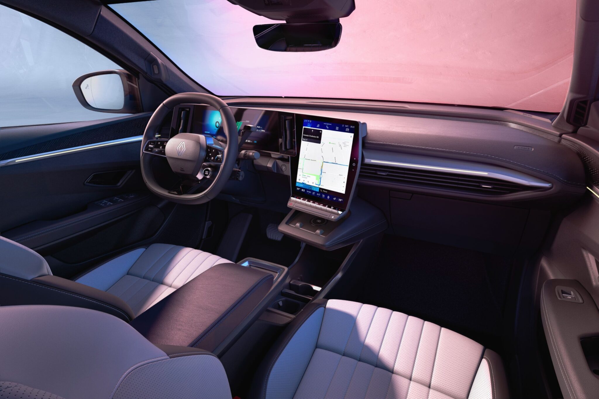 르노 세닉 E-Tech 업데이트, 642km 주행거리와 구글 제미니 적용