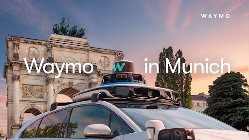 독일 뮌헨의 Waymo 로보택시