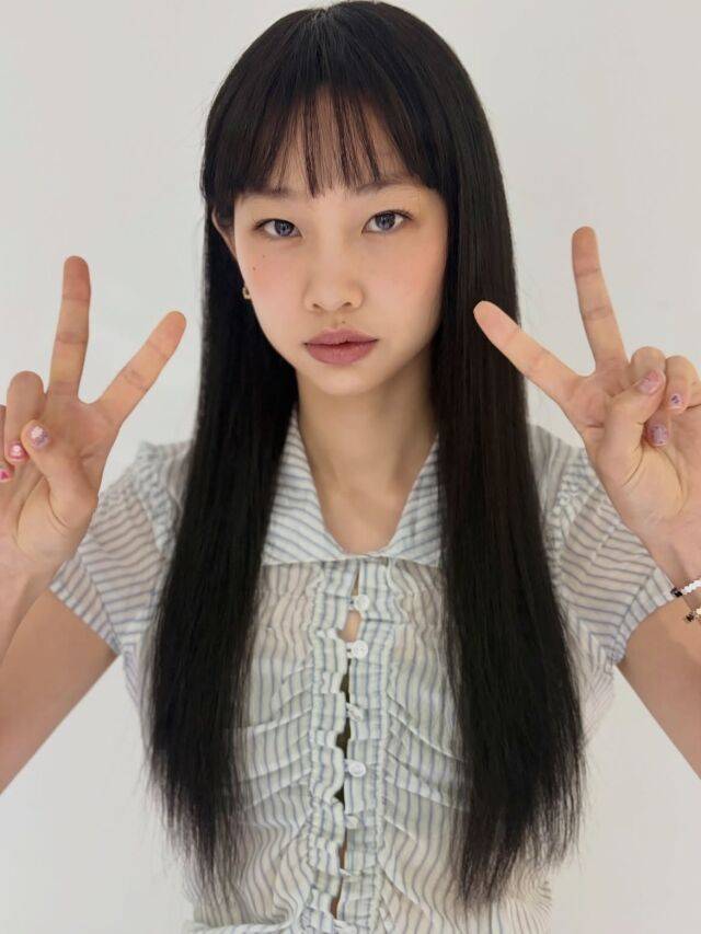 정호연이 영화 호프 관객에게 감사 인사를 전한 SNS 사진