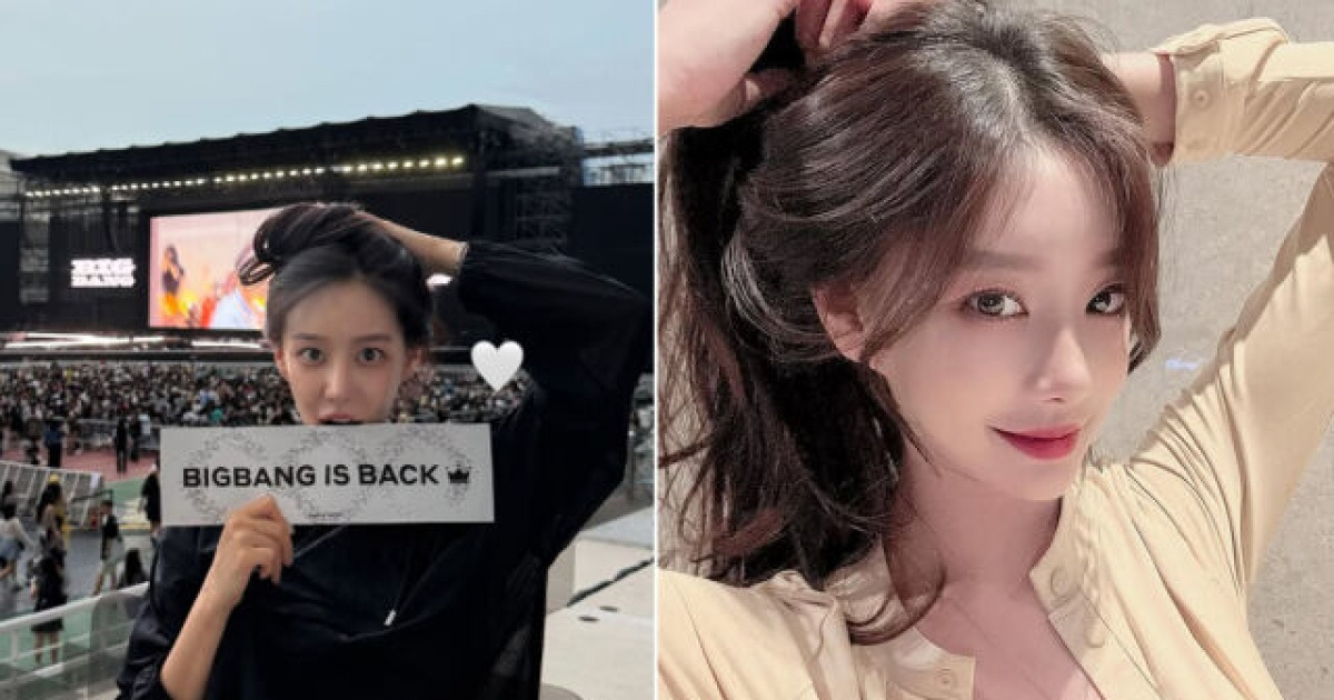 김시원이 빅뱅 콘서트에 참석한 근황 이미지