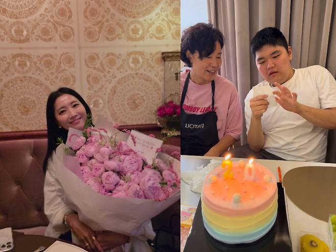 오윤아 아들 생일 근황 정리: 재혼 후 시부모와 함께한 송민 20살 축하