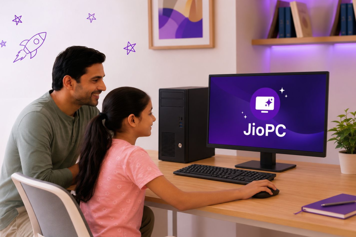 JioPC 인도 구형 PC AI 전환, 11달러 구독형 클라우드 PC 전략
